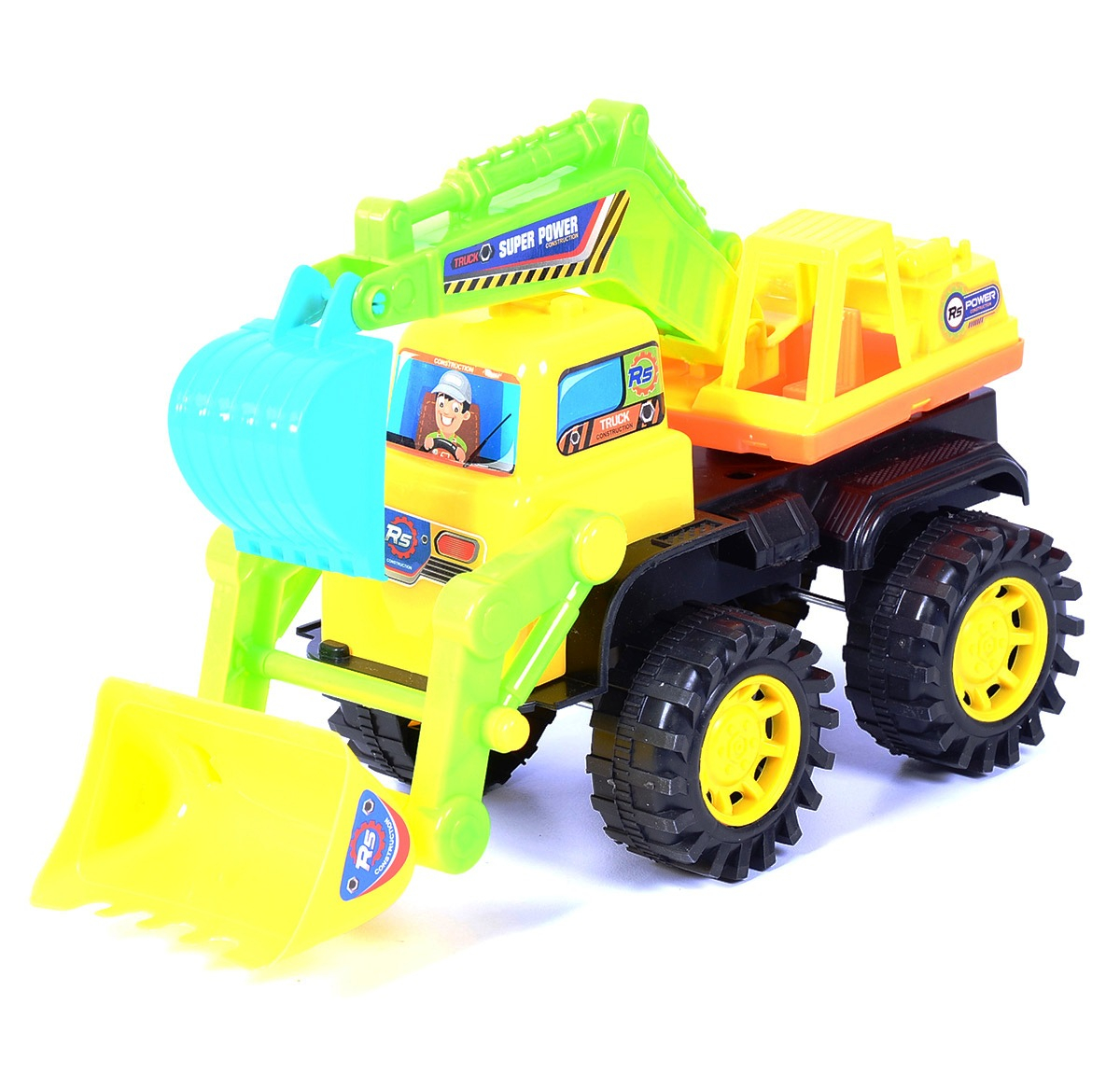 Багер - фадрома 2в1 с подвижна кофа и гребло