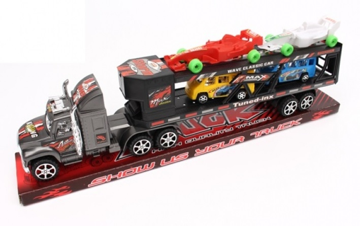 Автовоз с четири колички