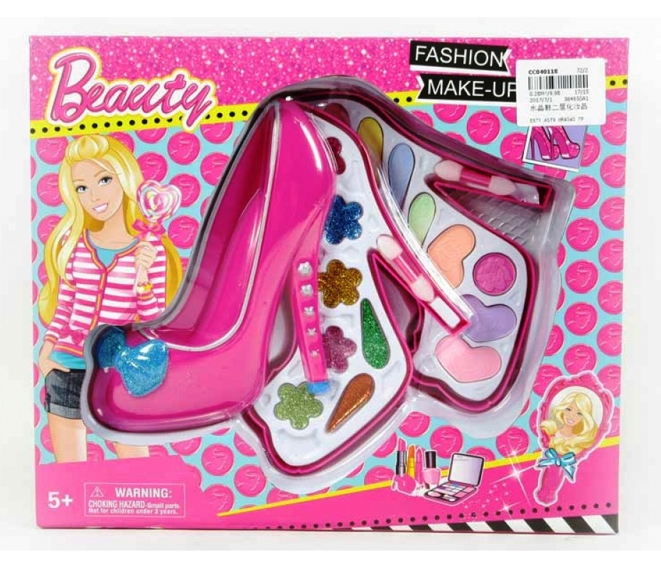 Комплект гримове във формата на обувка