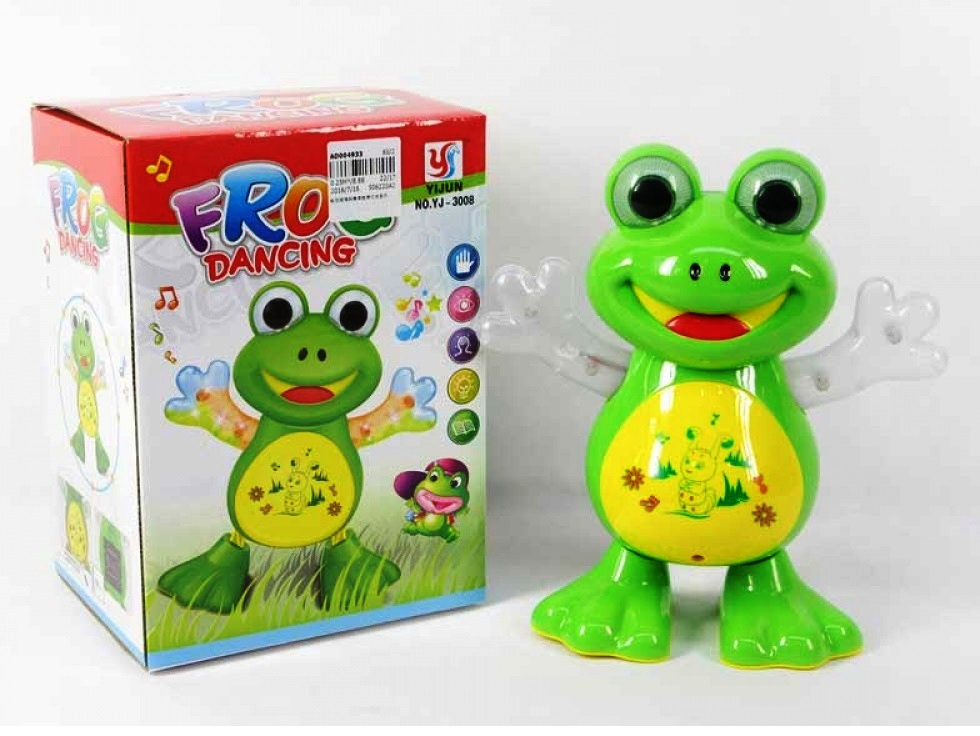 Танцуващата Жаба със Звук и Светлини