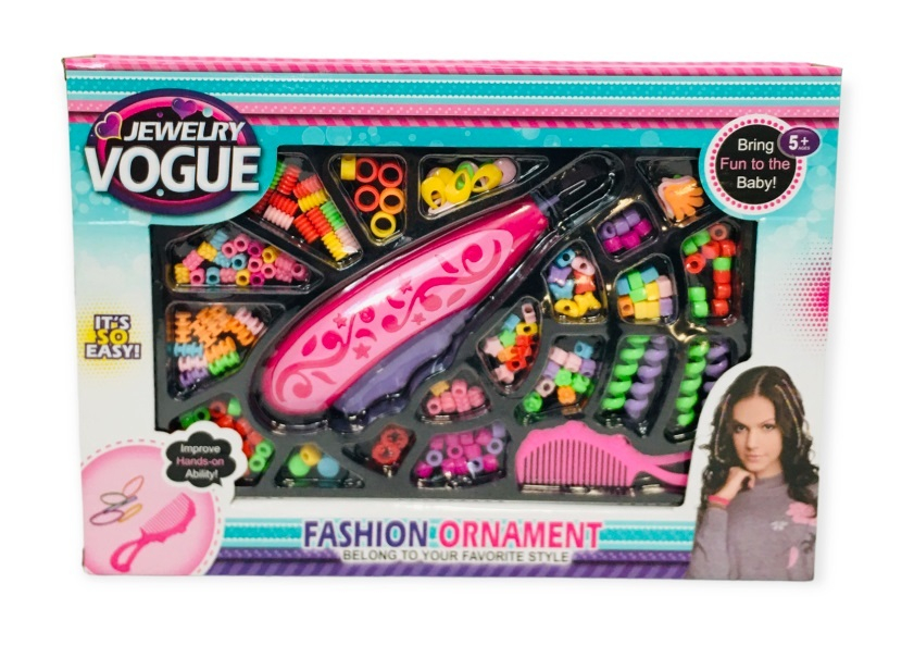 Мъниста за коса с машинка и гребен