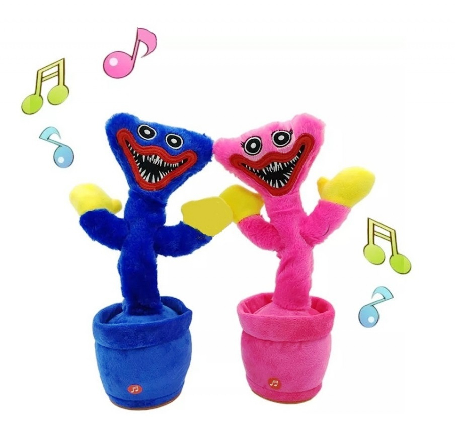 Танцуващо плюшено чудовище + зарядно USB + Запис