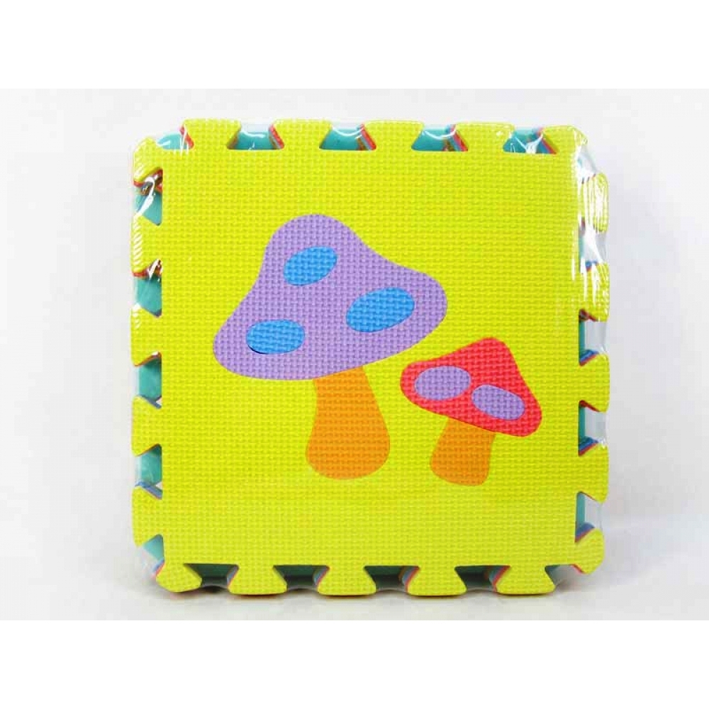 Пъзел - Килимче с плодчета и зеленчуци, мек килим за игра, 10 части