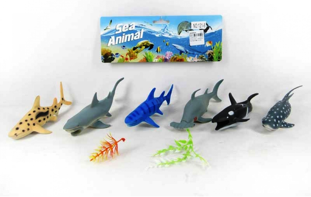 Комплект Акули, 6 броя