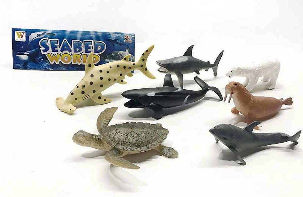 Комплект Морски животни 7 броя