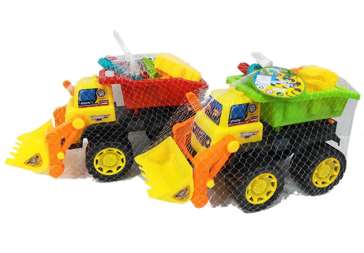 Камион - фадрома с лопатка, сито и 3 формички