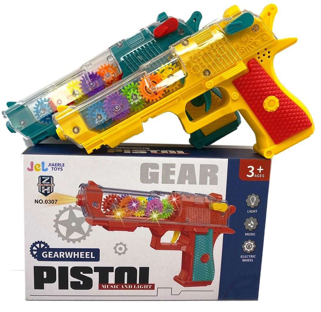 Пистолет с механизъм зъбни колела, 19см