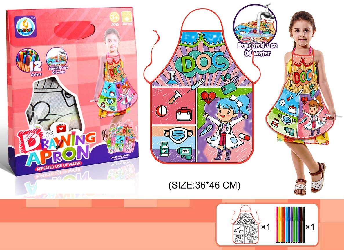 Докторска престилка за оцветяване