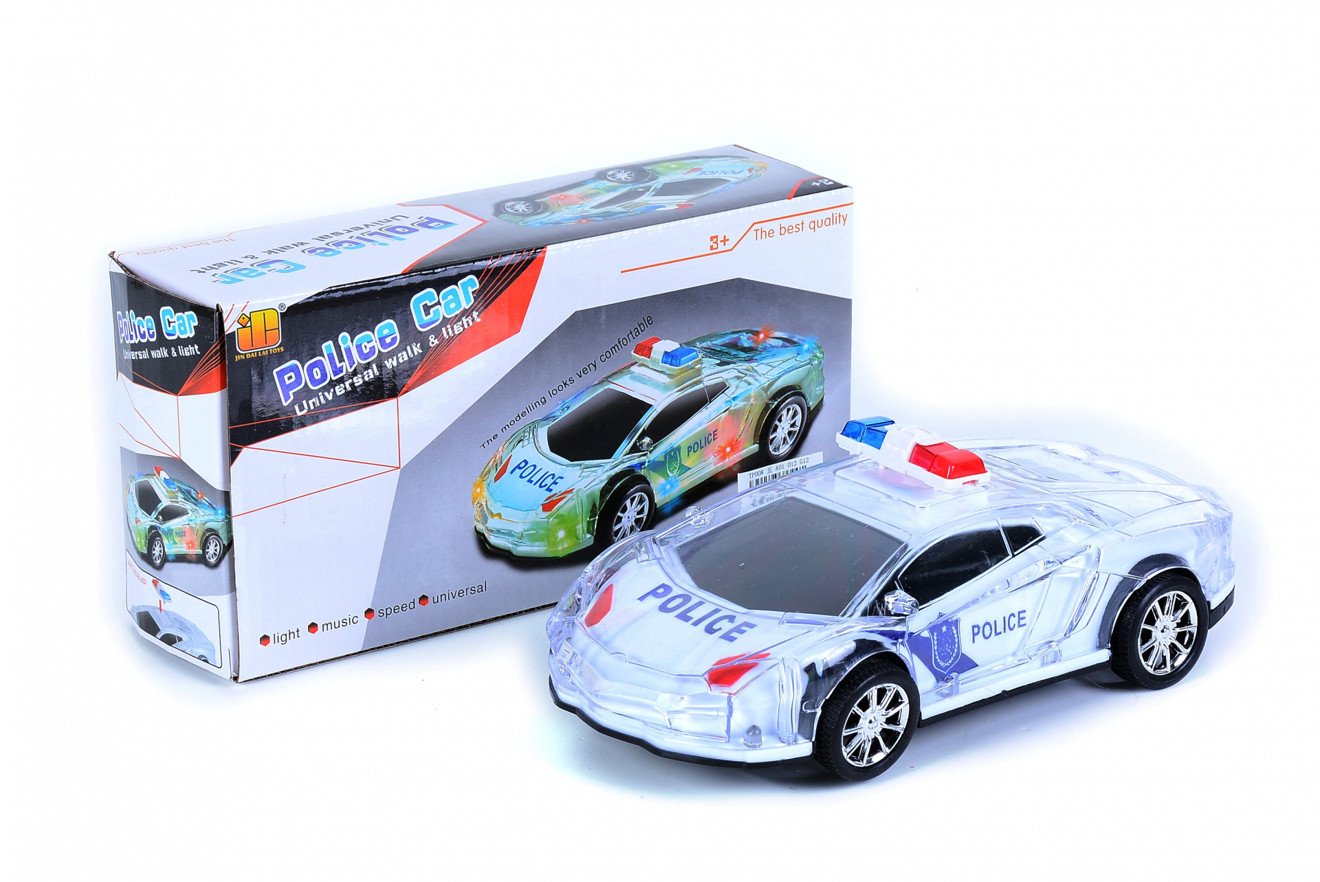 Светеща Полицейска Кола