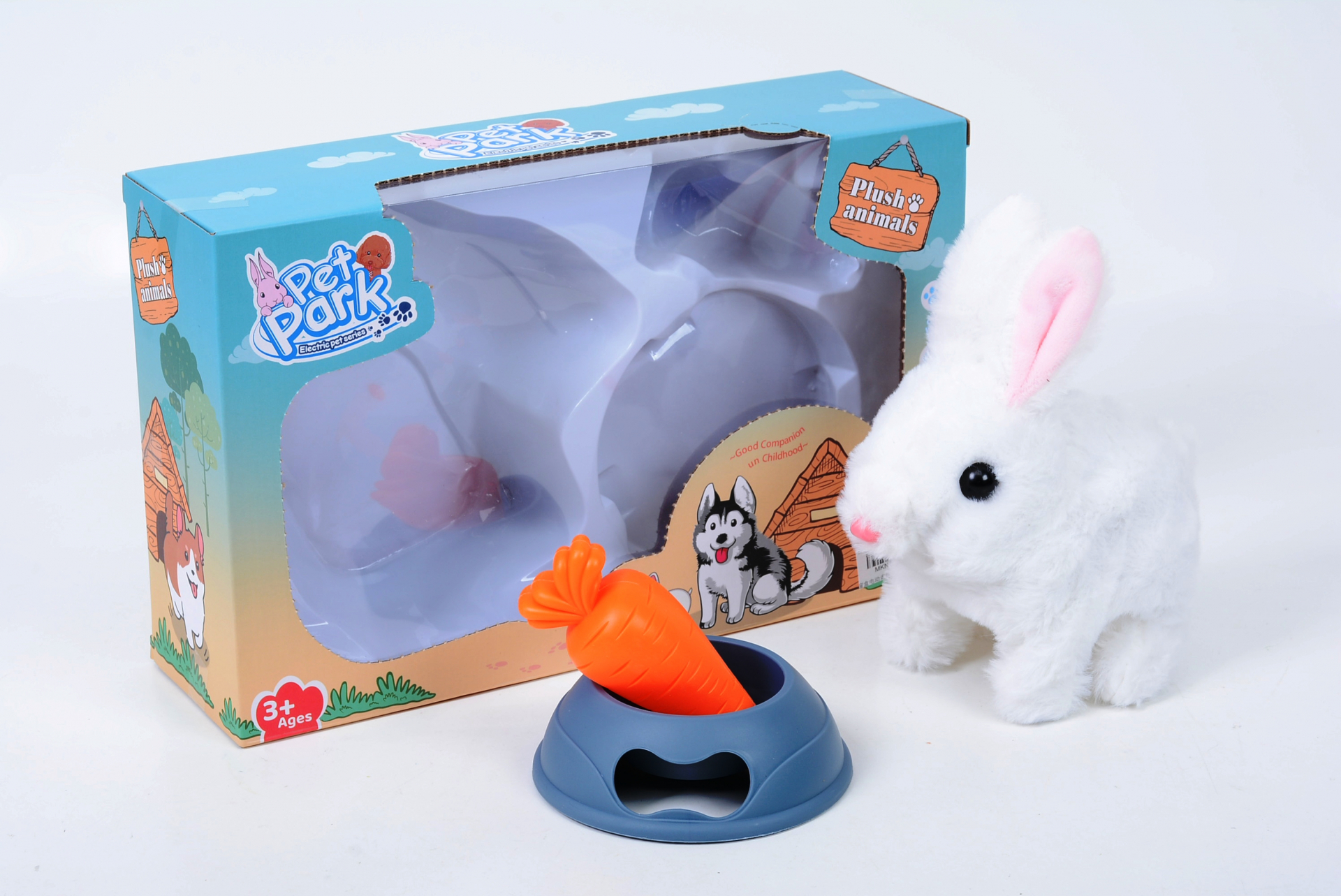 Ходещо Зайче с морков и купичка + Звук