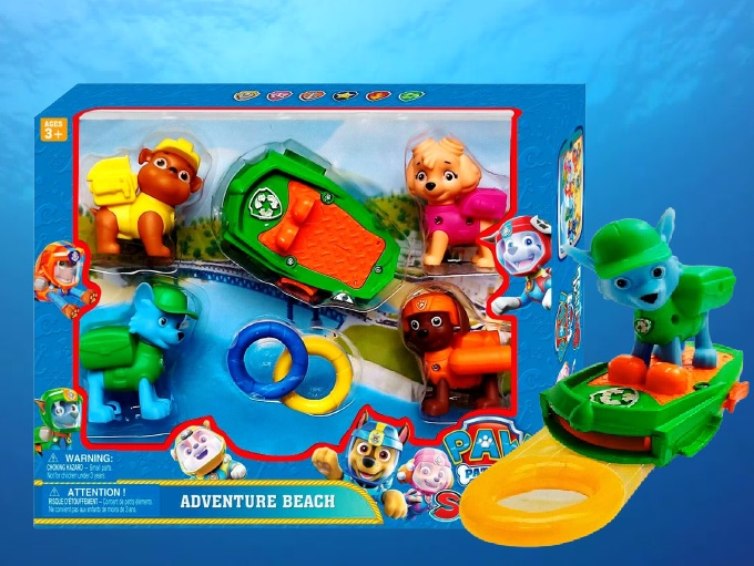 Комплект 4 Кученца с лодка - изстрелвачка