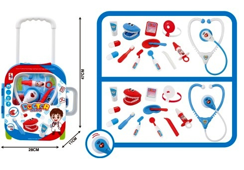 Докторски комплект в куфарче с дръжка