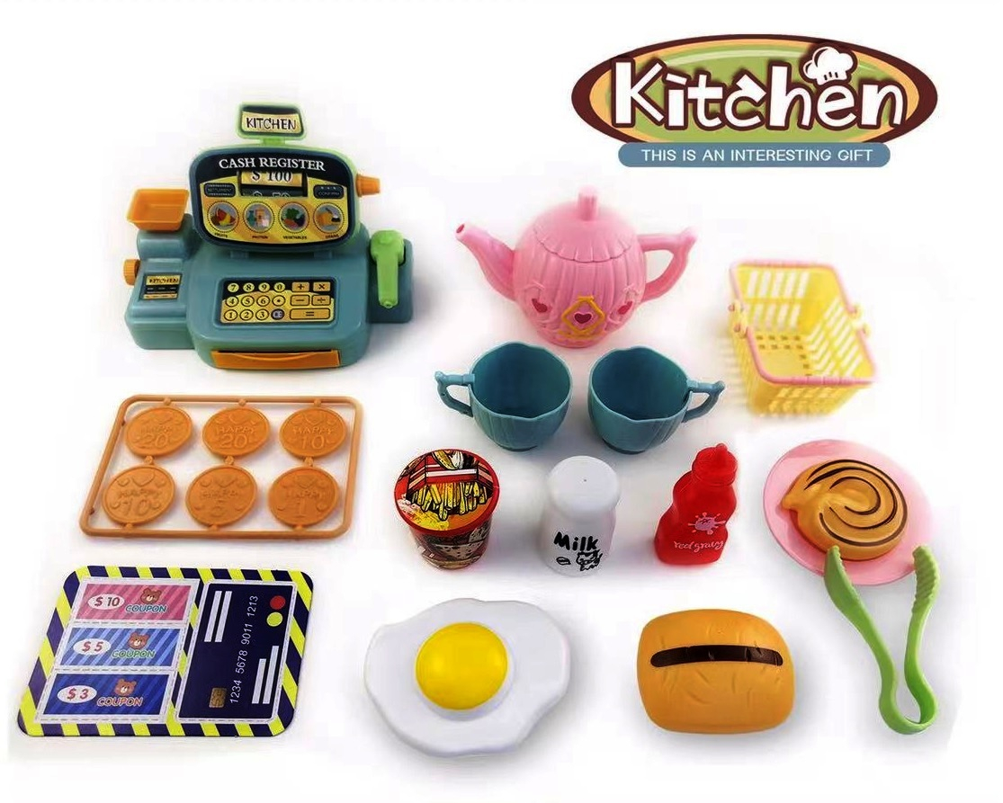 Касов апарат с комплект за закуска