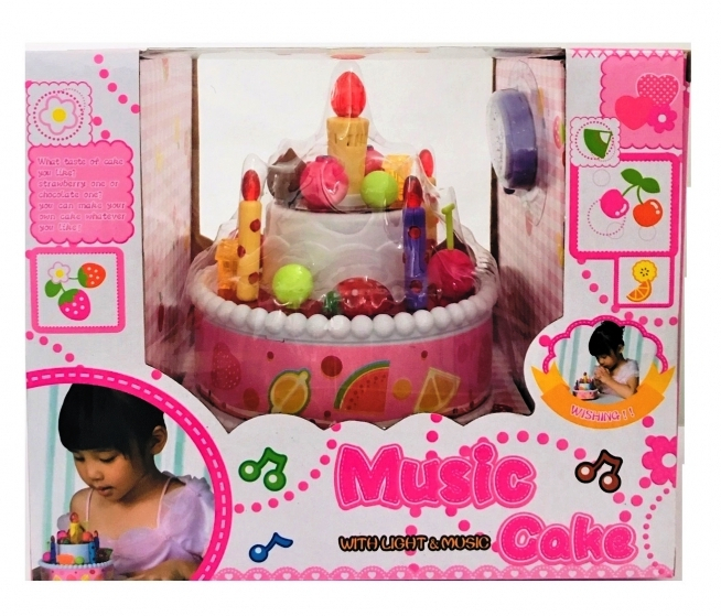 Торта със Звук и Светлини на парчета за украсяване