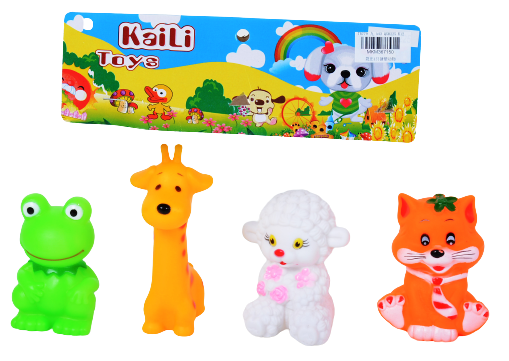 Меки гумени животни 4бр. LOVELY