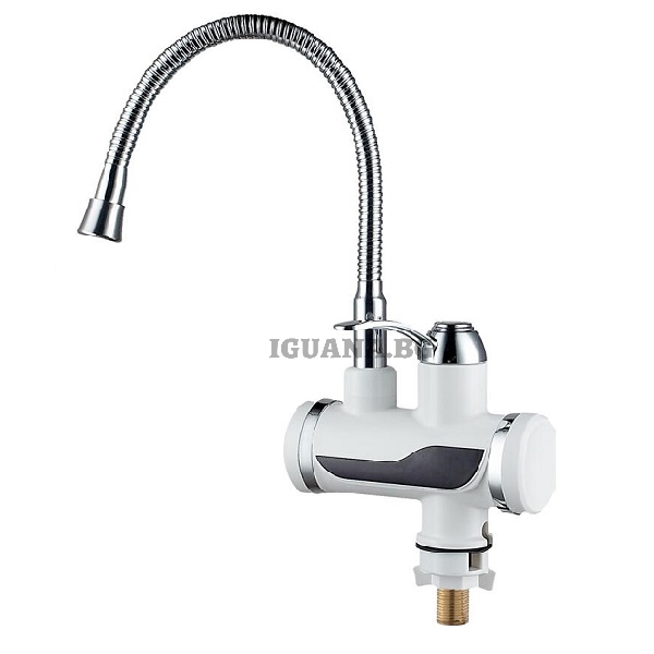 Водонагревател с дисплей и гъвкав чучур, 3000W, монтаж на плот, MUHLER FWH-3055FT