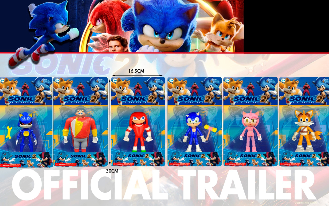 Фигурка Соник 14см, 6 вида