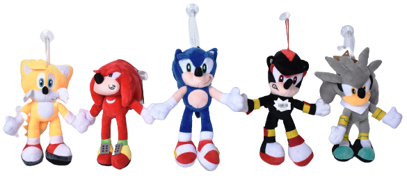 Плюшени фигурки Соник 25см, 5 вида