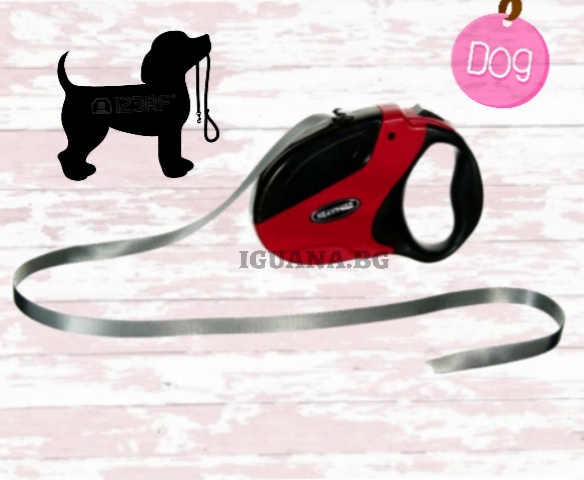 Механична каишка за куче ГОЛЯМА