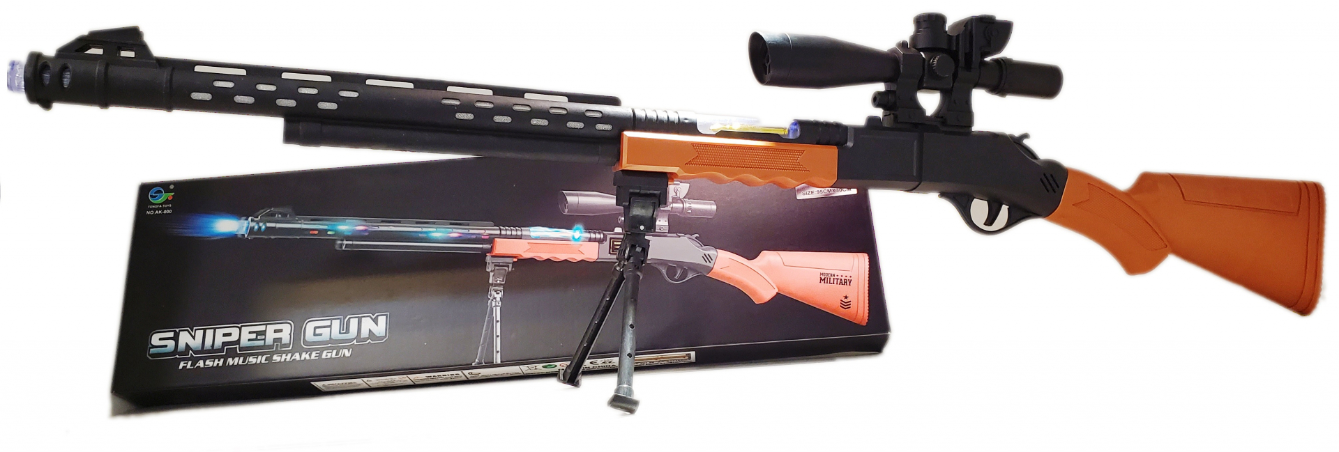 Снайпер на стойка + ЗВУК и СВЕТЛИНИ