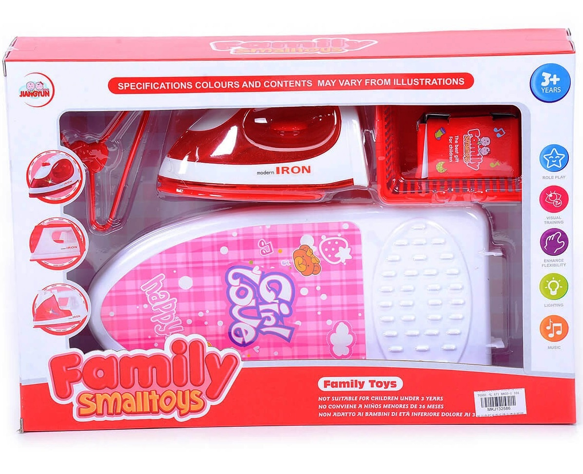 Комплект дъска за глане и ютия + аксесоари