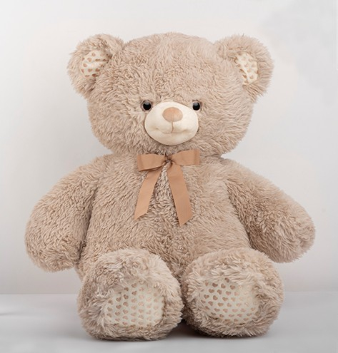 Мече с глитерни лапи, Кафяв, 120см