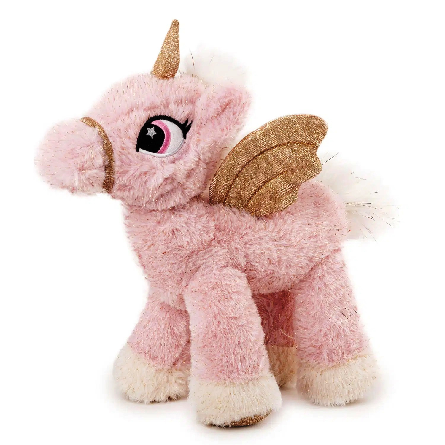 Еднорог с глитерни крила, 35см