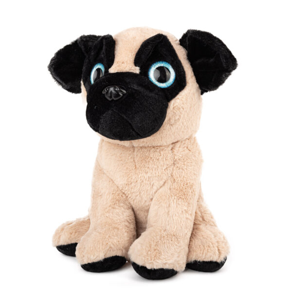 Плюшено Куче Мопс, 37см