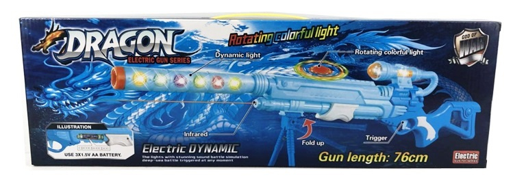 Снайпер на стойка със ЗВУК и СВЕТЛИНИ