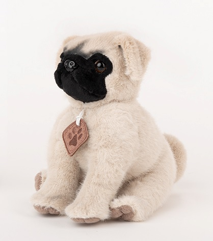 Плюшено куче Мопс, 20см