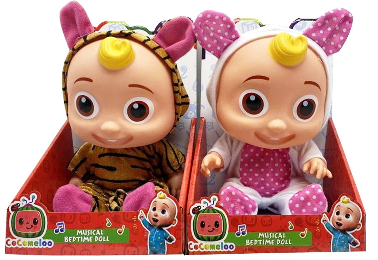 Гумено бебе Cocomelon, Зайче и Леопардче