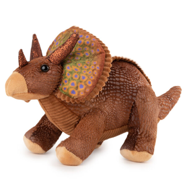 Плюшен динозавър Трицератопс, 32см