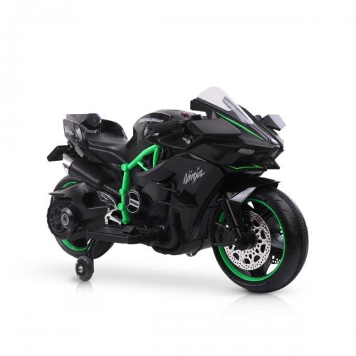 Акумулаторен мотор NINJA DUO Черен, 12V с LED светлини и ръкохватка | Iguana.bg