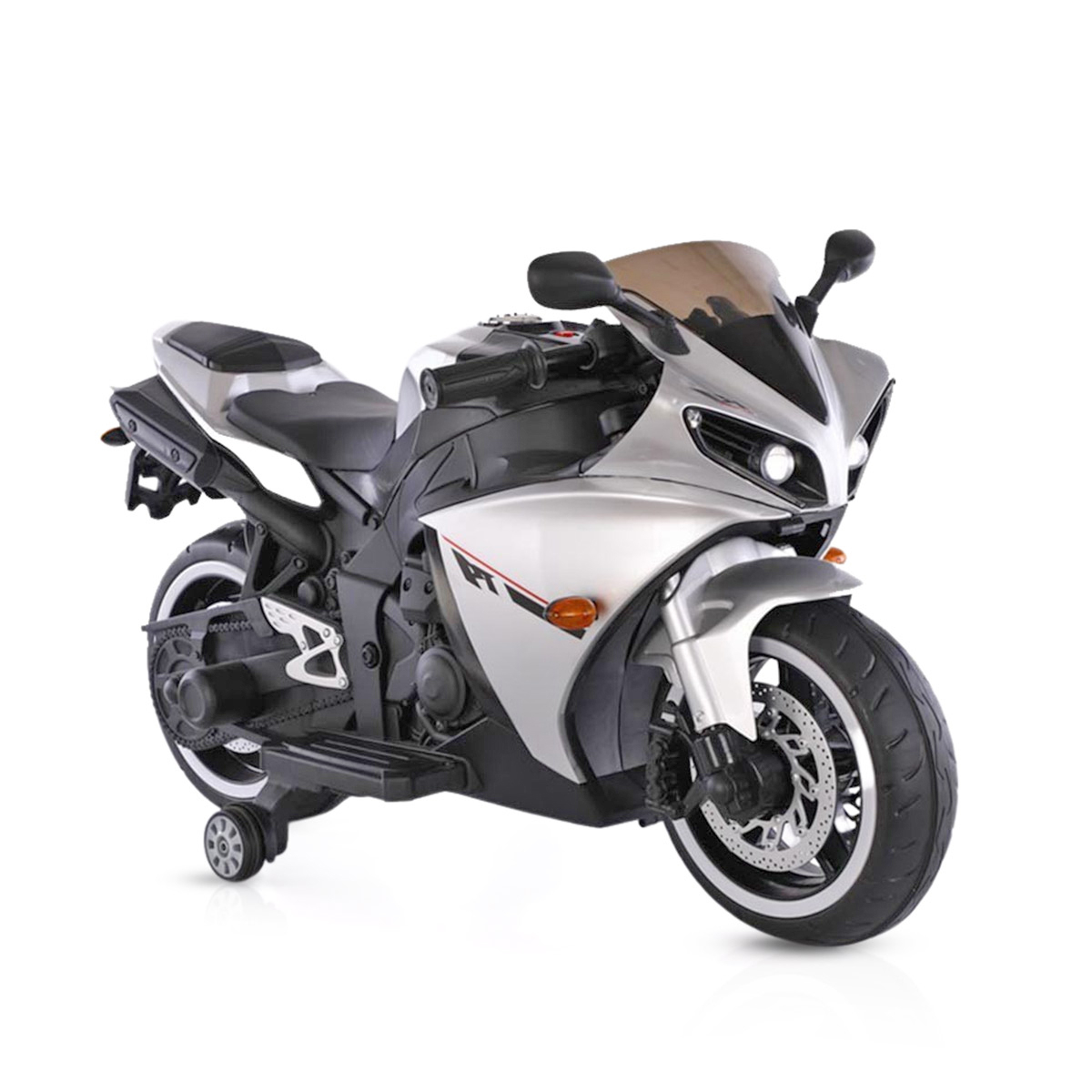 Акумулаторен мотор Aspen Сив Металик, 12V предни светлини | Iguana.bg