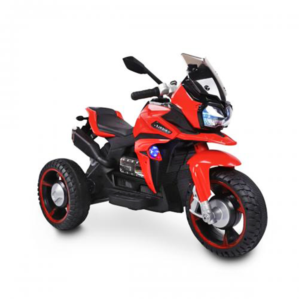 Акумулаторен мотор Ontario Червен, три гуми и LED светлини | Iguana.bg