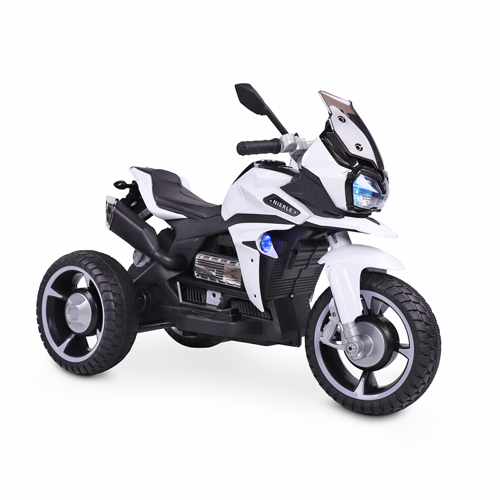 Акумулаторен мотор Ontario Бял, три гуми и LED светлини | Iguana.bg