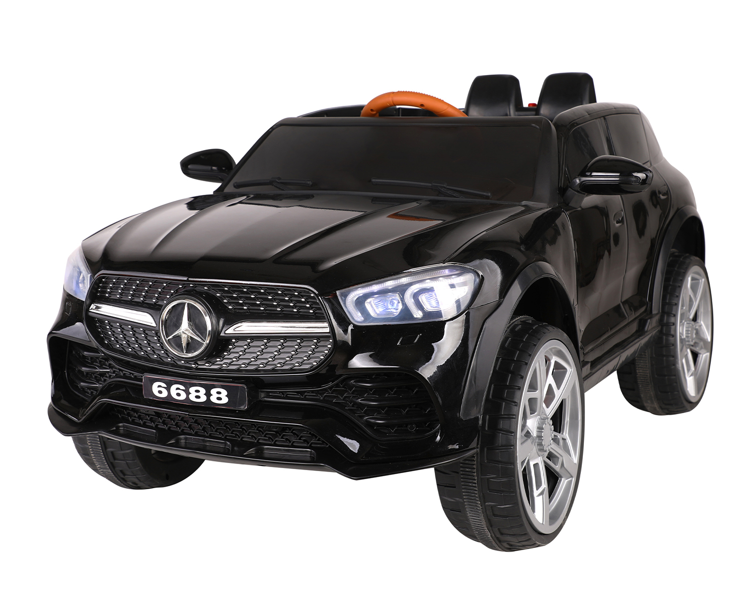 Акумулаторен джип Rico Черен Металик и отварящи се врати | Iguana.bg