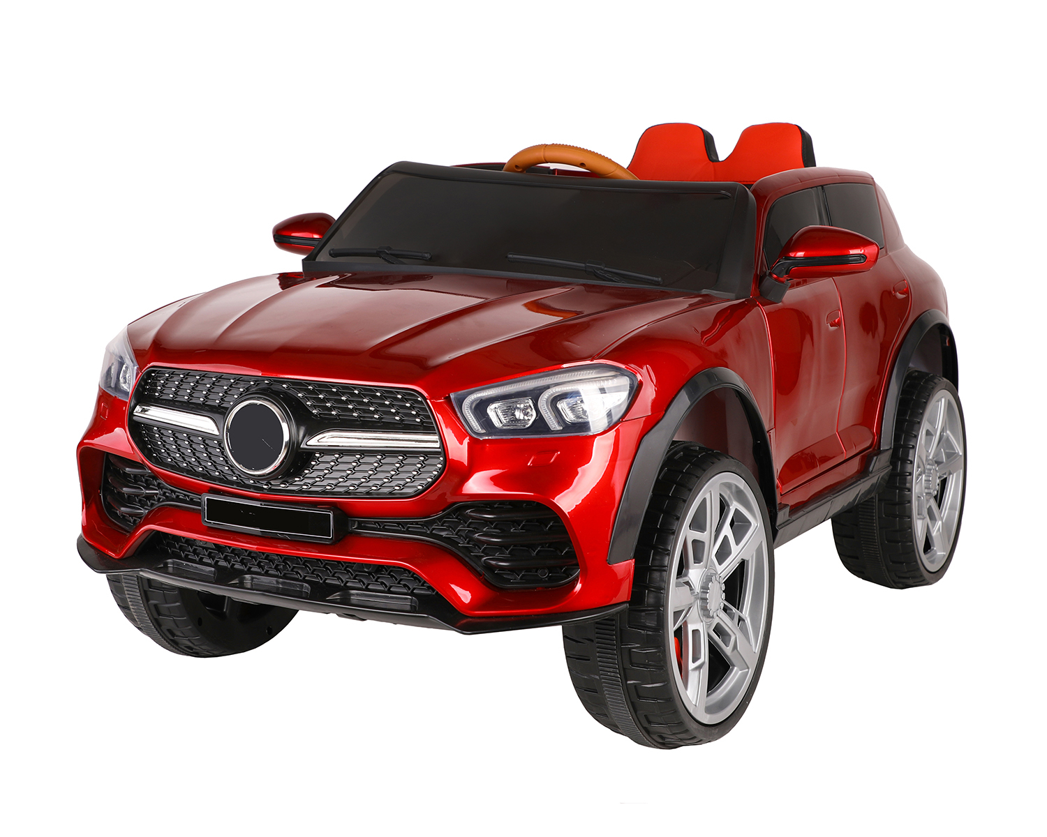 Акумулаторен джип Rico 12V Червен Металик и отварящи се врати | Iguana.bg