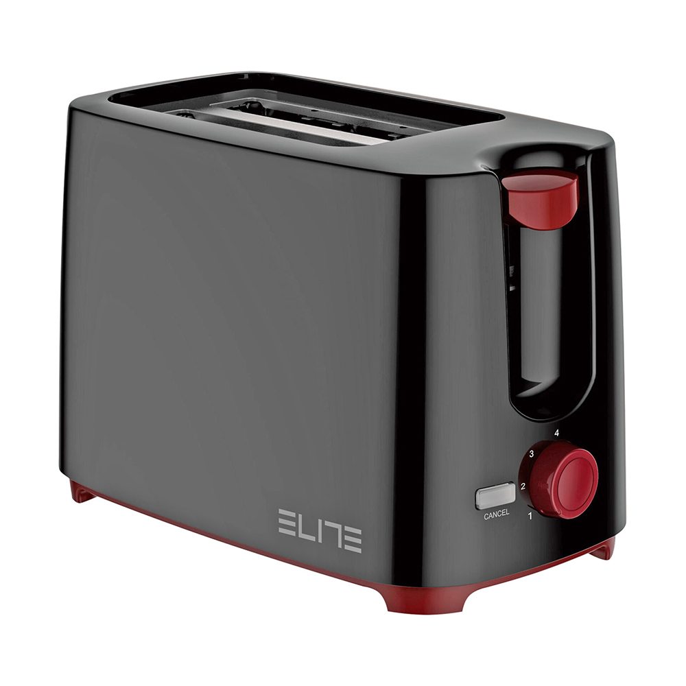 Тостер Elite TTR-1197, Черен, 700W, 2 филии, 7 степени на изпичане | Iguana.bg