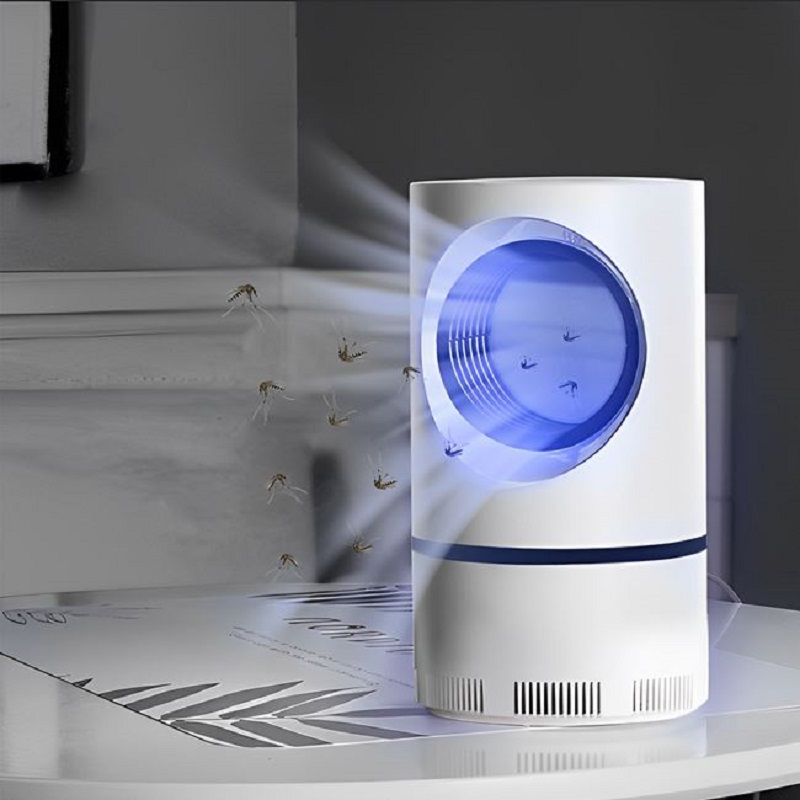 Електрически капан за насекоми 5V с USB, Синя светлина, 12x21см | Iguana.bg