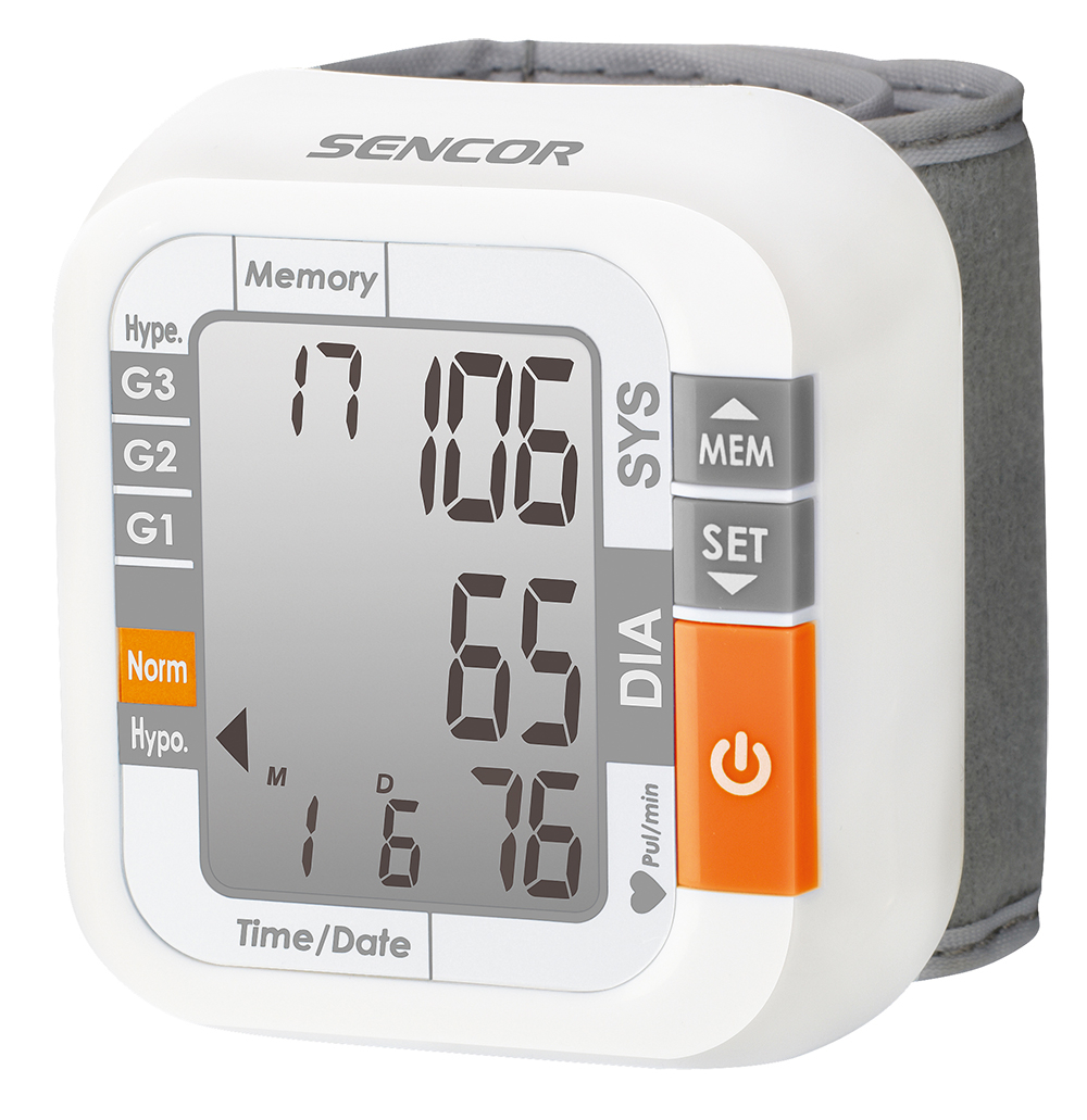 Цифров Апарат за кръвно налягане SENCOR, 2 години гаранция | Iguana.bg
