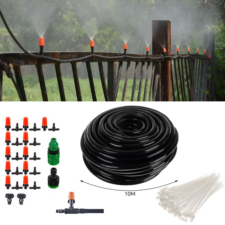 Градинска пръскачка - водна завеса 10м, 2 в 1 поливане и охлаждане | Iguana.bg