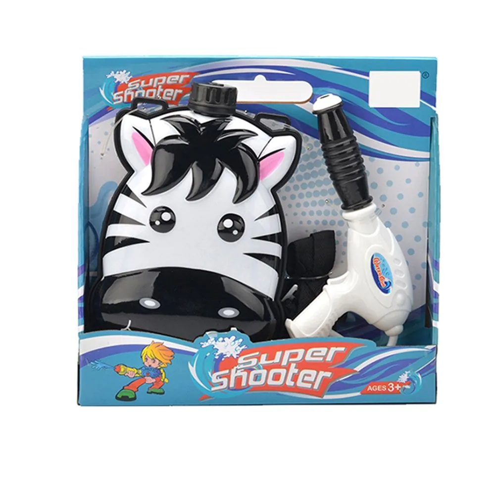 Water Gun Воден Бластер с раница-пълнител мини Зебра | Iguana.bg