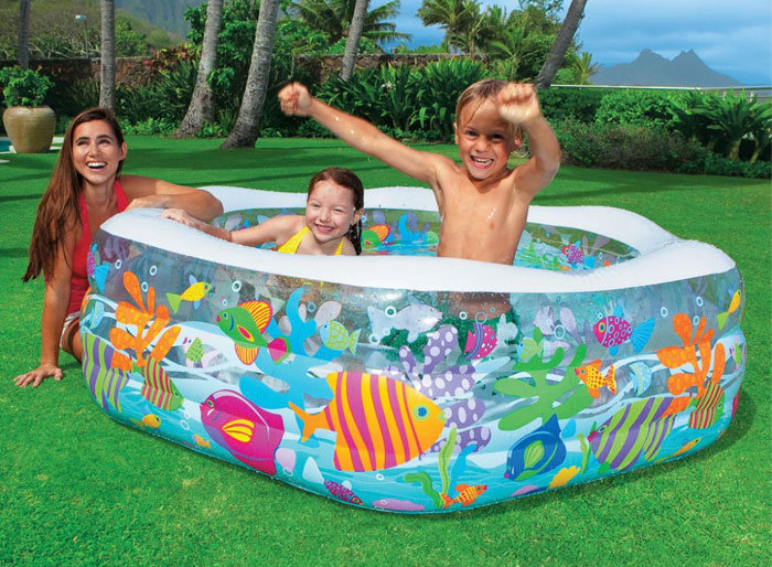 Надуваем Басейн Аквариум 191х178х61см, 541литра, Intex | Iguana.bg