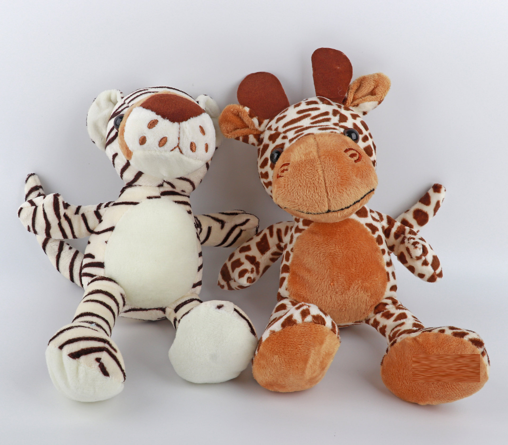 Плюшено животинче 22см леопард или жираф