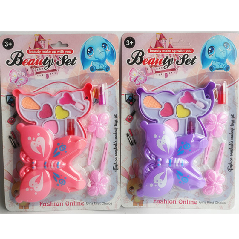 Детски гримове Пеперуда с фиби, 2 цвята