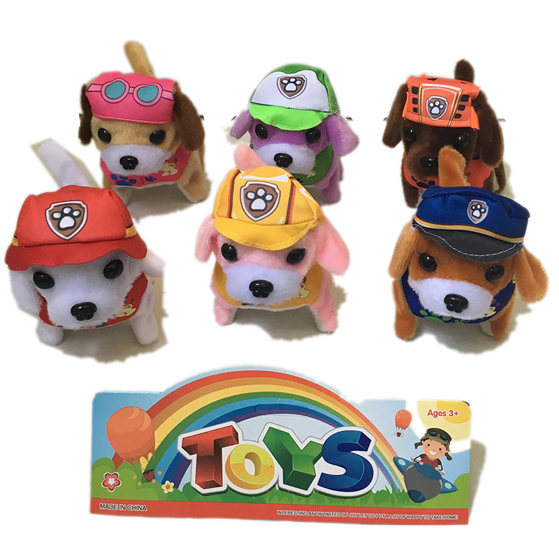 Ходещи плюшени кученца, 17 х 8 х 15см