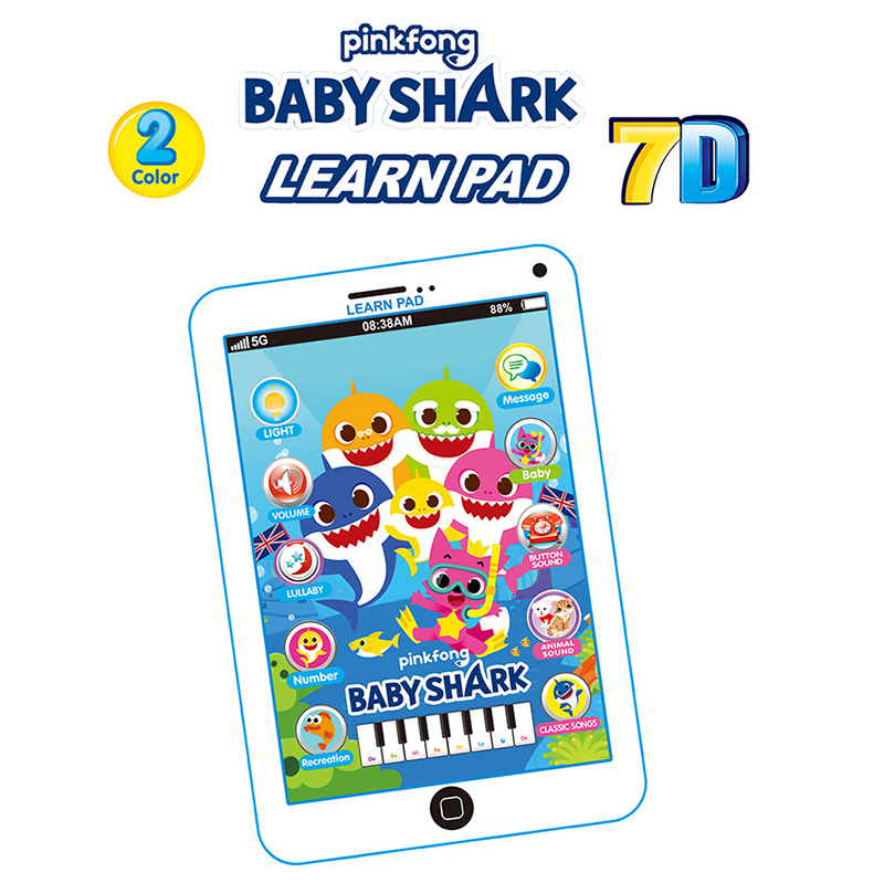Детски таблет Baby Shark, звукови и светлинни ефекти