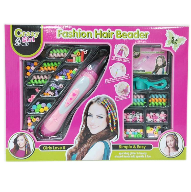 Комплект за коса с машина и мъниста