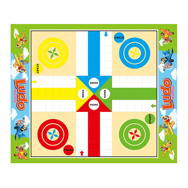 Детско килимче Не се сърди човече 60 х 50 х 0,15см